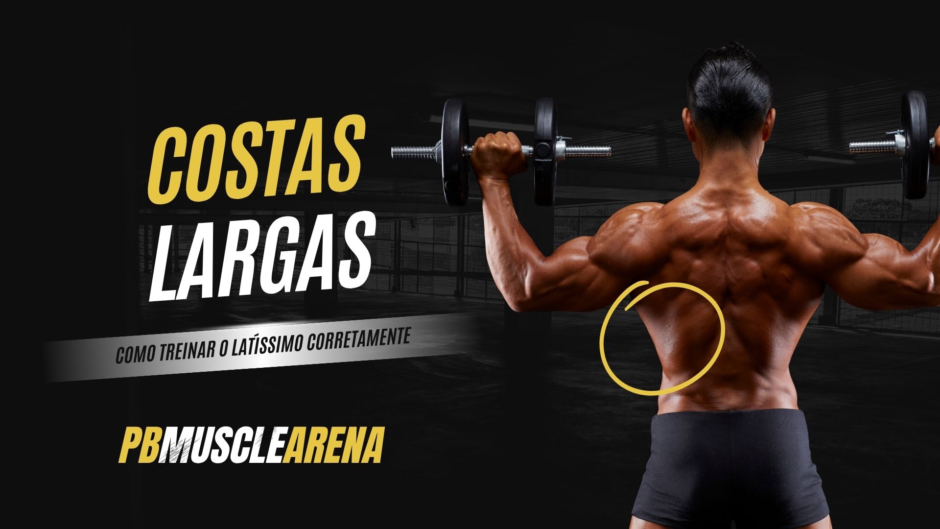 Aprenda técnicas comprovadas para desenvolver largura nas costas focando no latíssimo do dorso com puxadas e remadas eficazes.